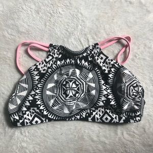 Xhilaration boho halter neck bikini size large